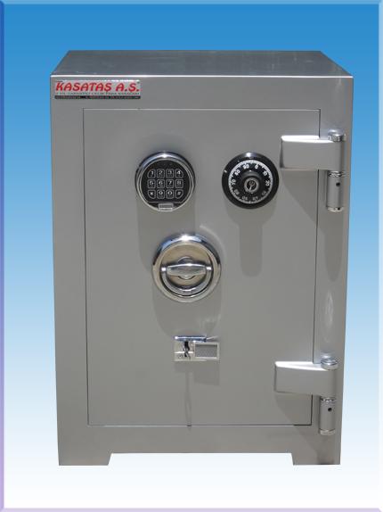 004AMTMASE OFİS TİPİ ELEKTRONİK VE MEKANİK ŞİFRELİ YÜKSEK GÜVENLİKLİ ÇELİK PARA KASASI 68*50*45CM 350KĞ ( 1999€ )