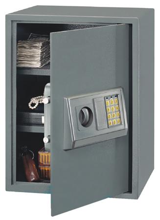 0050KİEA OTEL TİPİ ACİL AÇMA ANAHTARLI 2 RAFLI ELEKTRONİK KASA 50*35*30CM 21KĞ 52LT ( 499€ )