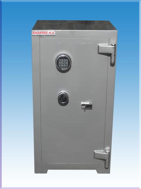 008MTCSAFE OFİS TİPİ ANAHTARLI 10 KLASÖR KAPASİTELİ TEK KAPAKLI ÇELİK PARA KASASI ( İÇ 86*69CM İÇ EN 42CM DER30CM ) 100*53*45CM 220KĞ ( 999€ )