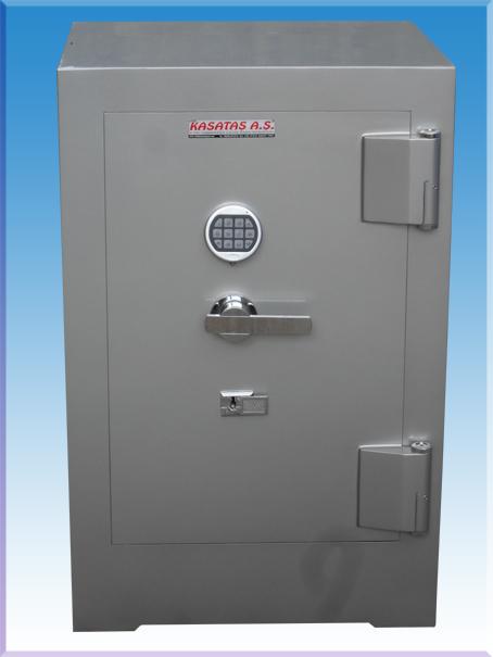 008EHASL1A OFİS TİPİ YÜKSEK GÜVENLİKLİ ÇELİK PARA KASASI 100*65*55CM 600KĞ ( 2.350€ )