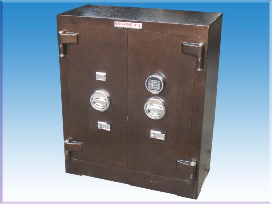 008G2 GAZİANTEP TİPİ ÇİFT KAPILI GARDLOP  22 BÜYÜK KLASÖR KAPASİTELİ YANGIN EVRAK KASASI 100*92*42CM 300KĞ ( 1999€ )