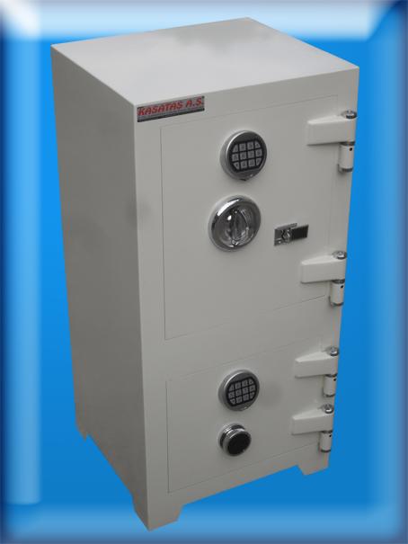 008ÇZ2E OFİS TİPİ ALT DOLAP VE ÜST KASA ELEKTRONİK ŞİFRELİ ÖZEL ÇELİK PARA KASASI 105*50*45CM 350KĞ ( 1199€ )