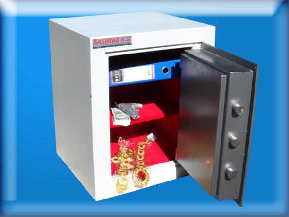 003KLE GERMANYSAFE ALMAN OFİS TİPİ YÜKSEK GÜVENLİKLİ ANAHTARSIZ ELEKTRONİK ŞİFRELİ ÇELİK PARA KASASI 60*50*45CM 250KĞ ( 1200€ )