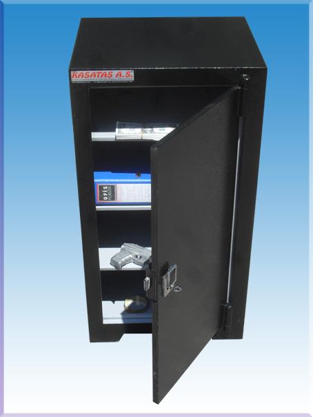 002TEKKAPI TEK KAPILI 1 KASA ANAHTARLI 2 RAFLI ÇELİK PARA KASASI 52*36*35CM 20KĞ ( 520€ )+KDV ADRESE TESLİM