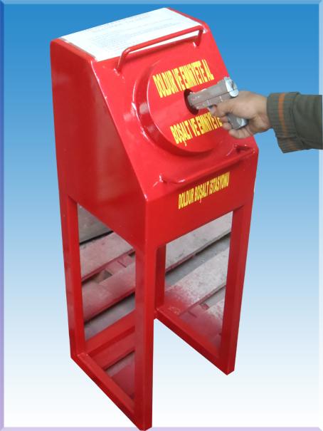 * 008DBŞLT ANKARA DEVLET TİYATROLARI TİPİ TABANCA DOLDUR BOŞALT İSTASYONU 95*35*40CM 82KĞ ( 899€ )