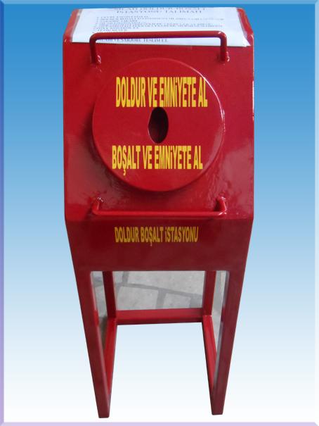 * 008DBŞLT ANKARA DEVLET TİYATROLARI TİPİ TABANCA DOLDUR BOŞALT İSTASYONU 95*35*40CM 82KĞ ( 899€ )