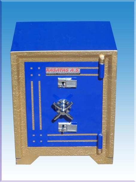 004AÖZ ALMAN OFİS MASA ALTI TİPİ  ÇELİK PARA KASASI 70*50*45CM 220KĞ ( 699€ )
