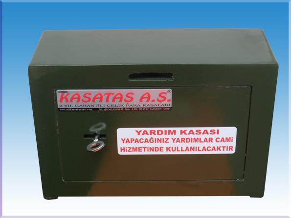 020ÖNDEN KUMBARA DELİKLİ KARAMAN ERMENEK CAMİ İÇİ TİPİ ANAHTARLI KUMBARA YARDIM KASASI 22*31*10CM 7KĞ ( 125€ )