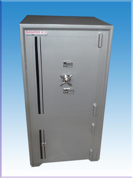 000010AÖG GAZİANTEP MODEL ALTI DOLAPLI  ÇELİK PARA KASASI  125*63*63CM 500KĞ SADECE ( 1250€ )