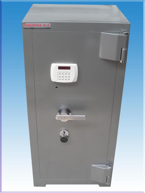 0010BTEKK1EB1A SUDAN OFİS TİPİ YÜKSEK GÜVENLİKLİ ÇELİK PARA KASASI 120*56*48CM 350KĞ ( 1499€ )