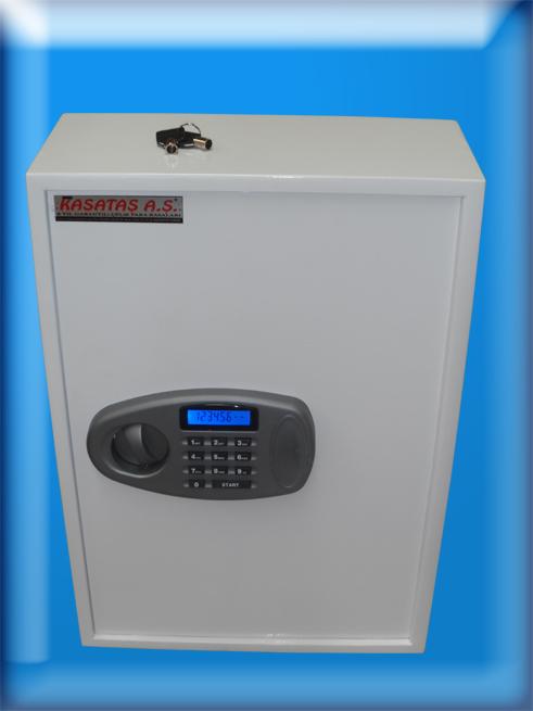 DOGUŞ OTOMOTİV TİPİ 50 ANAHTARLIK ELEKRONİK ŞİFRELİ ACİL AÇMA İÇİN METAL ANAHTARLI LCD EKRANLI ELEKTRONİK ANAHTAR DOLABI 50*35*15CM 10KĞ ( 499€ )