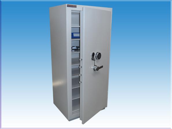 0014YKLS ADANA ORMAN İŞLETME MÜDÜRLÜĞÜ TİPİ 7 RAFLI VE ELEKTRONİK ŞİFRELİ SİLAH KLASÖR VE EVRAK KASASI 165*75*62CM 300KĞ ( 1999€ )