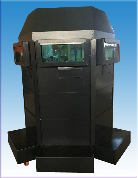 BR7 ZIRH DELİCİ MERMİ İÇİN KURŞUN GEÇİRMEZ ZIRHLI SİPERLİK TAKIMI 180*120*60CM 500KĞ ( 4999€ )