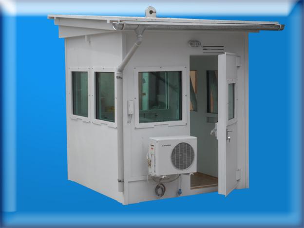 İSTANBUL TİPİ BR6 BALİSTİK KURŞUN GEÇİRMEZ ÇELİK NÖBET KULÜBESİ İÇ ÖLÇÜSÜ 240*200*200CM 13TON ( 15000€ )