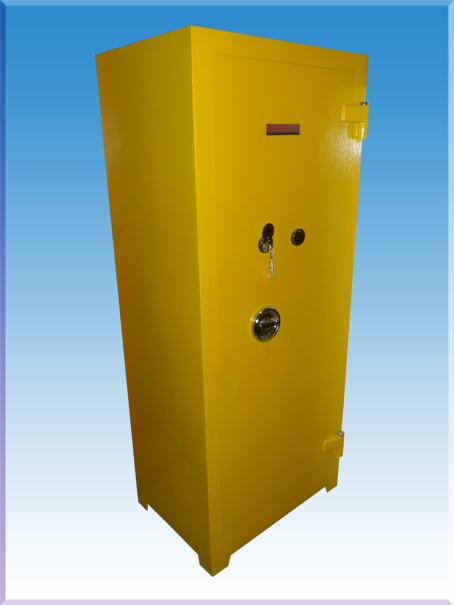 0014ATEKKEG4S  SARI TİP  YÜKSEK GÜVENLİKLİ KAPAKLI ÇELİK PARA KASASI DIŞ 170*70*50CM İÇ  144*58*34CM 300KĞ ( 1699€ )