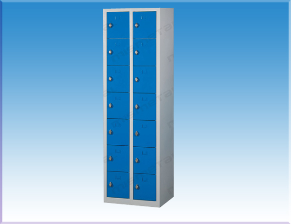 14 KAPAKLI GAZİANTEP L TİPİ CEZA İNFAZ MÜDÜRLÜĞÜ CEP TELEFONU VE AYAKKABI EMANET DOLABI 182*58*40CM 20KĞ ( 899€ )