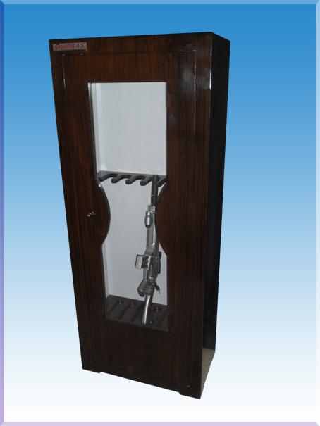 7 TÜFEKLİK KIRILMAZ CAMLI TÜFEK KASASI 150*60*34CM 128KĞ ( 1999€ )