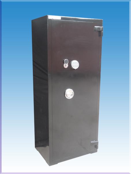 7 TÜFEK VE 12 KLASÖR KAPASİTELİ ELEKTRONİK ŞİFRELİ İÇİ YAPIŞTIRMA KADİFE KAPLI ÇELİK KASA ANAHTARLI ÇELİK PARA KASASI 170*70*50 CM 200KĞ ( 2999€ )