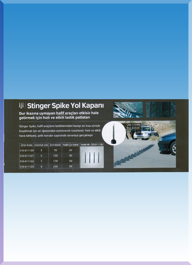 STİNGER SPİKE YOL KAPANI ( 999EURO )