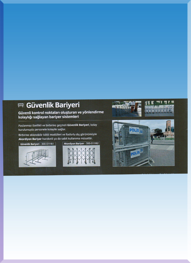 GÜVENLİK BARİYERİ ( 999€ )