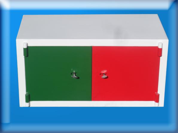 01ÇNARKOTİK GÜMÜŞHANE DEVLET HASTANESİ 2 KAPAKLI 2 ADET KASA ANAHTARLI NARKOTİK KASASI 30*60*30CM 20KĞ ( 599€ )