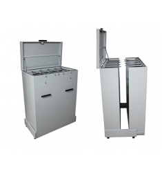 DİKEY PAFTA DOLABI 19CM AÇILABİLİNİR 8 ASKI MİLİ KALINLIGINA GÖRE 500 İLE 800 ÇİZİM KAPASİTELİ PAFTA DOLABI 135*90,5*50CM 100KĞ ( 1999€ )