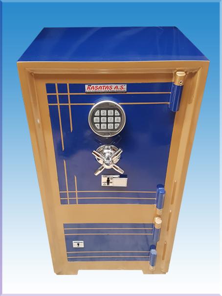 007AE 85 LİK EV TİPİ ANAHTAR TAŞIMA ZORUNLULUĞU OLMAYAN ALTI DOLAPLI ELEKTRONİK ŞİFRELİ ÇELİK PARA KASASI 85*45*39CM 160KĞ  SADECE ( 599€ )