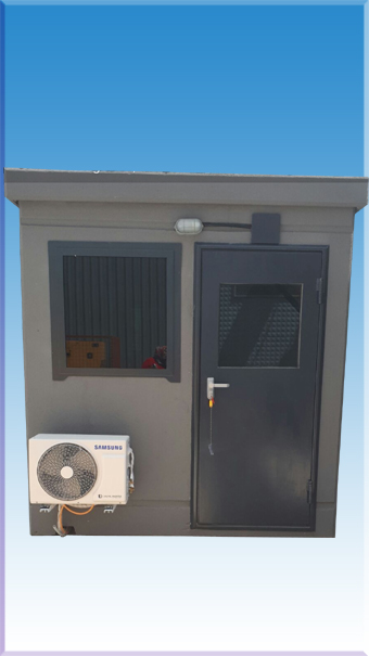 BR7 BALİSTİK KURŞUN GEÇİRMEZ BR7 BETON NÖBET KULÜBESİ İÇ ÖLÇÜSÜ 240*200*200CM 12TON ( 17000€ )