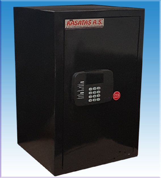 0052MAKFANS 20 MOTORLU SÜRGÜLÜ TAM DİJİTAL TİPİ OTEL ODA LCD EKRANLI ELEKTRONİK ŞİFRELİ EMANET KASASINI DIŞ 52*36*36CM İÇ 51*35*30CM 20KĞ ( 520€ )