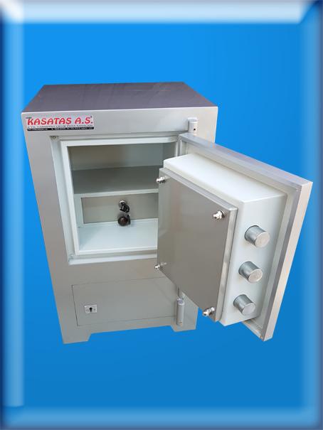 004SÜPRSN OFİS TİPİ ALTI DOLAPLI ANAHTARLI ÇELİK PARA KASASI 70*43*36CM 125KG ( 700€ )+KDV