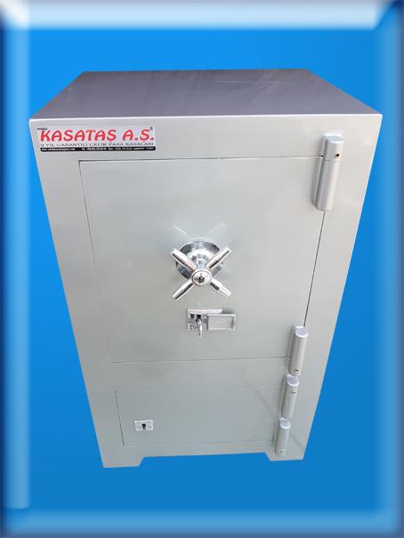 004SÜPRSN OFİS TİPİ ALTI DOLAPLI ANAHTARLI ÇELİK PARA KASASI 70*43*36CM 125KG ( 700€ )+KDV