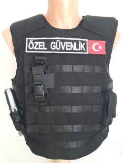 2 ÖZEL GÜVENLİK LEVEL 3 GÖMLEK ÜSTÜ BALİSTİK YELEK ( 929€ )