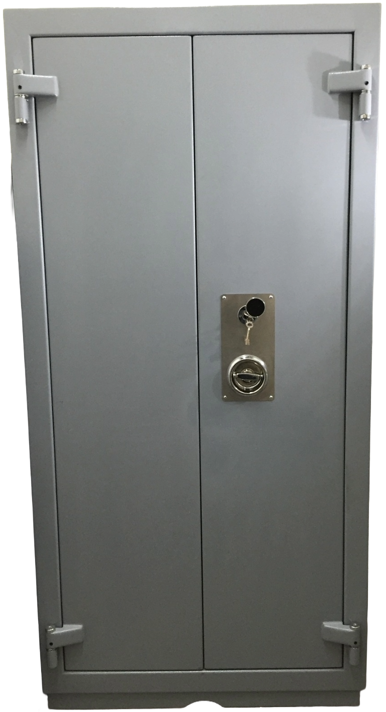 ZZZZZ016GSAT OFİS TİPİ TEK CİDARLI ÖZEL ANAHTARLI ÇELİK PARA KASASI  Dis 2000 * 1000 550 Ic  1790 * 990 470mm 300kğ ( 2999€ )