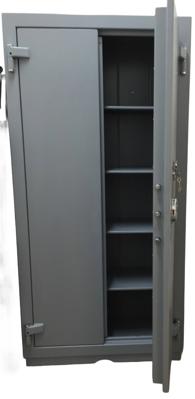 ZZZZZ016GSAT OFİS TİPİ TEK CİDARLI ÖZEL ANAHTARLI ÇELİK PARA KASASI  Dis 2000 * 1000 550 Ic  1790 * 990 470mm 300kğ ( 2999€ )