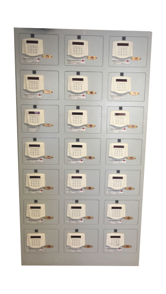 21 GÖZLÜ ELEKTRONİK ŞİFRELİ EMANET KASASI 150*100*30CM ( 2899€ )