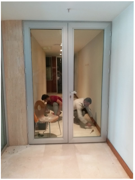 BR4 SANAYİ ODASI KURŞUN GEÇİRMEZ KAPI 200*150*5CM 200KĞ ( 4.999€ )
