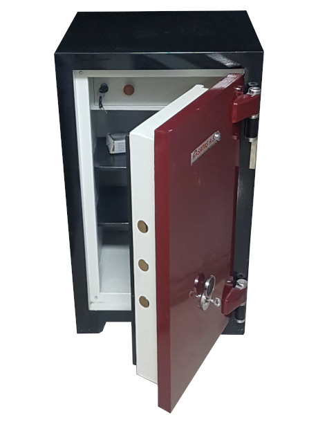 007TEKUZAK OFİS TİPİ TEK KAPILI UZAKTAN KUMANDALI ELEKTRONİK ŞİFRELİ VE ÖZEL KUYUMCU KASALARININ ANAHTARLI ÖZEL ÇELİK PARA KASASI 85*50*50CM 300KĞ ( 1999€ )+KDV
