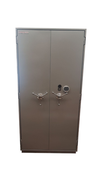 0017EGSA OFİS MUHASEBE TİPİ 60 KLASÖR KAPASİTELİ KLASÖR VE KIYMETİ EVRAK DOLABI YANMAZ KASA 195*100*62cm ( İÇ 180*88*40CM ) 680LT 600Kg ( 3999€ )