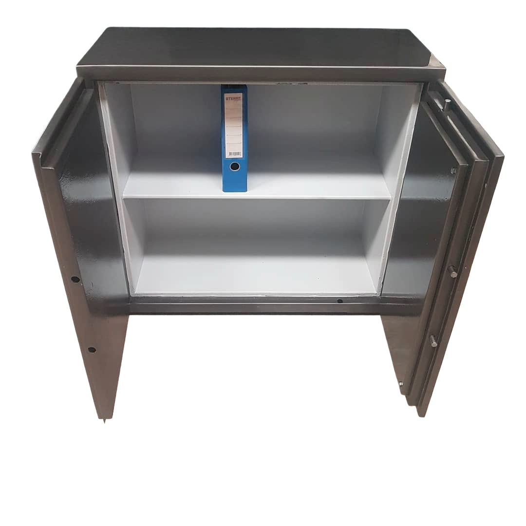 B80GK2A4S GÜMÜŞÇÜ BANKO TİPİ İNCE KAPAKLI GÜMÜŞÇÜ KASASI DIŞ 90*80*42CM İÇ 70*80*30CM 200KĞ ( 899€ )
