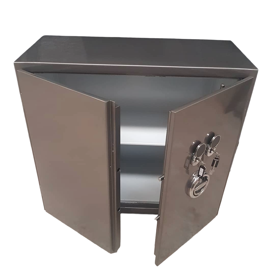 B80GK2A4S GÜMÜŞÇÜ BANKO TİPİ İNCE KAPAKLI GÜMÜŞÇÜ KASASI DIŞ 90*80*42CM İÇ 70*80*30CM 200KĞ ( 899€ )