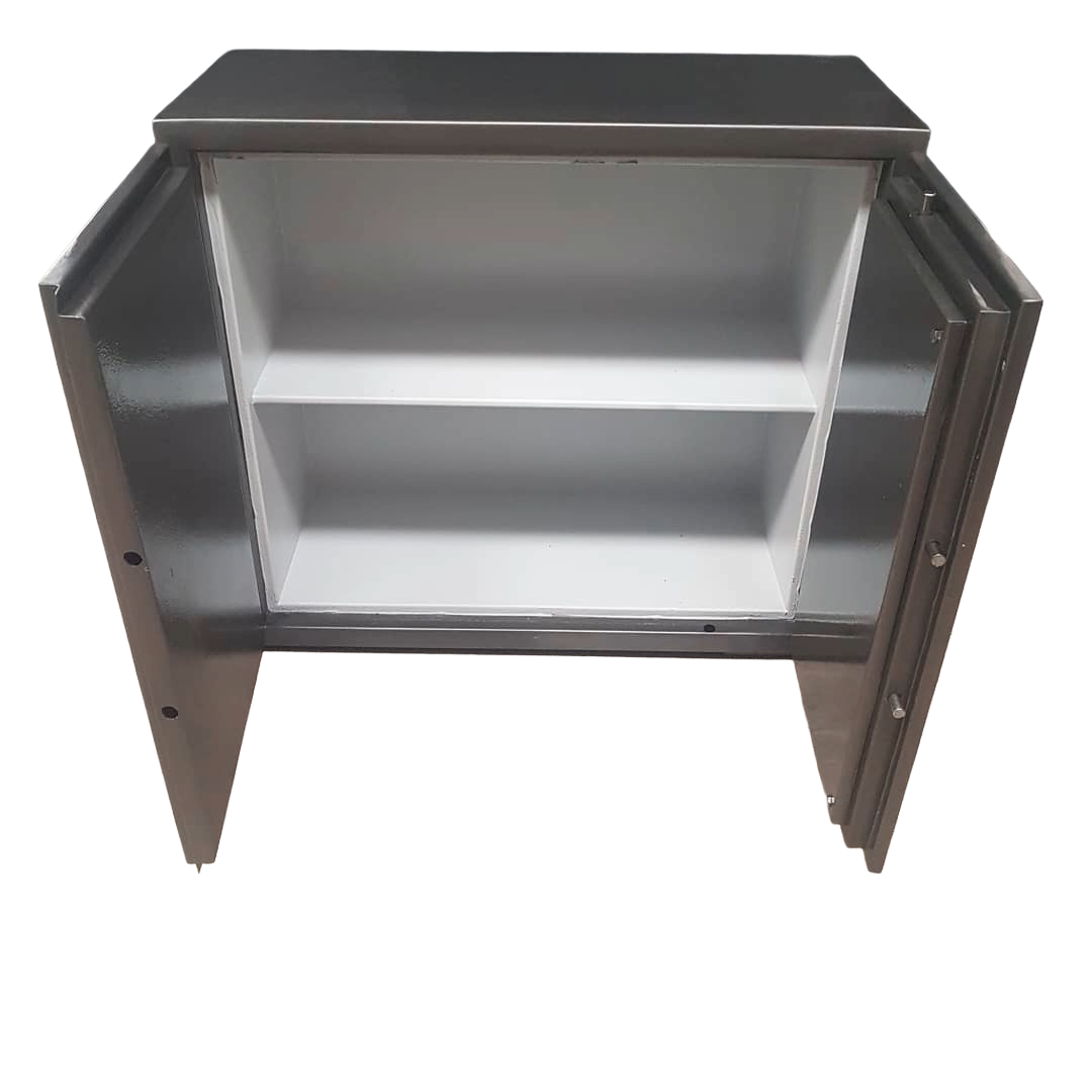 B80GK2A4S GÜMÜŞÇÜ BANKO TİPİ İNCE KAPAKLI GÜMÜŞÇÜ KASASI DIŞ 90*80*42CM İÇ 70*80*30CM 200KĞ ( 899€ )