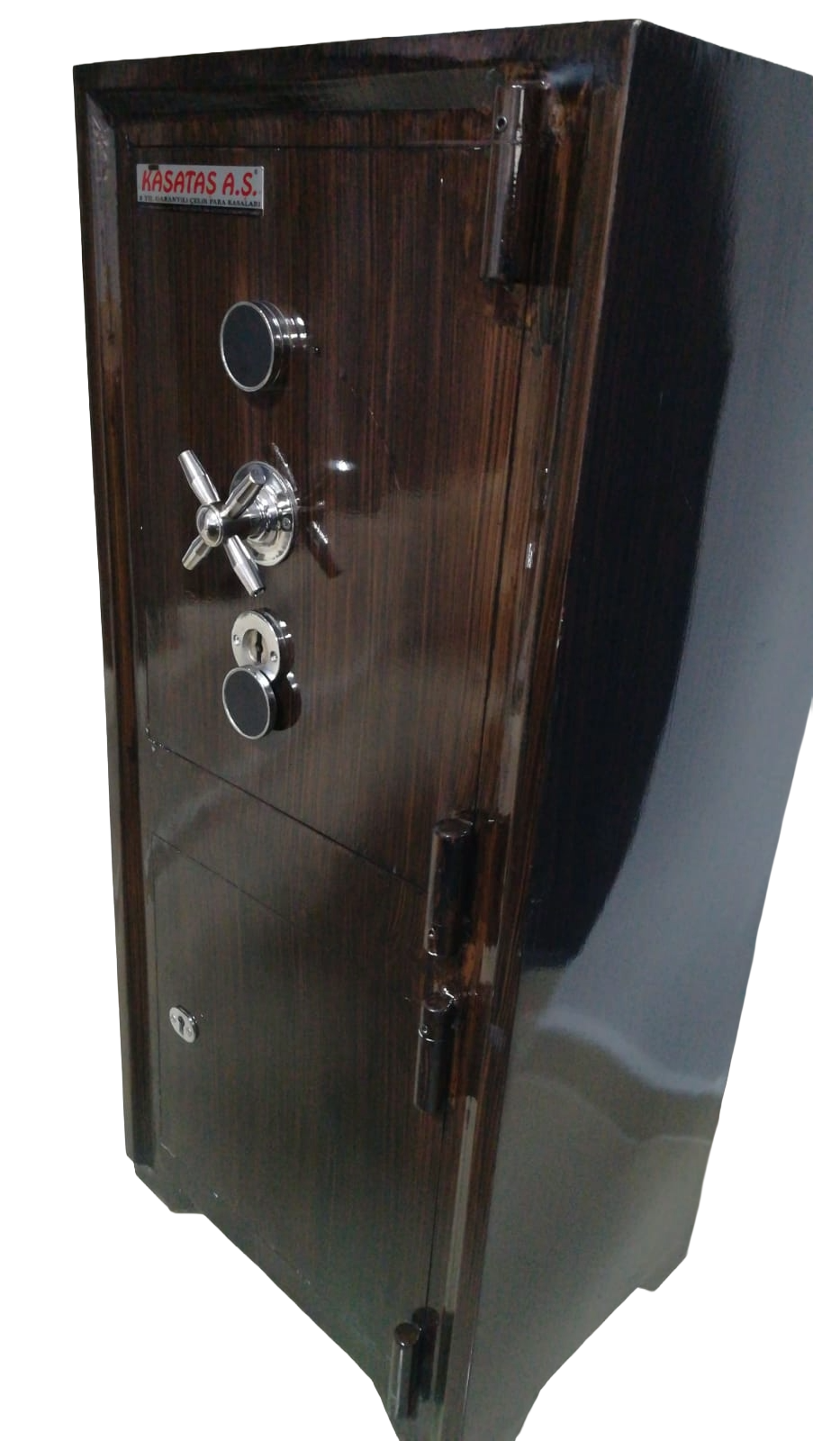 008GERMANY ÖZEL OFİS TİPİ ALTI DOLAPLI ÖZEL C50 ÖZEL BETON DOLGULU ÇELİK PARA KASASI 105*50*42CM 230KĞ ( 999€ )