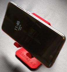 CEP TELEFONU TUTUCU KADİFE BOYA KAPILI ( Metal Stand Cep Telefon Tablet Portatif Masaüstü Şarj StandI ) 11*7*10CM 500gr ( 189TL )