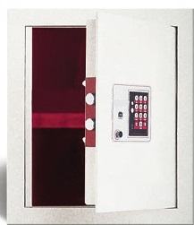 Ankastre Çelik Kasa Elektronik Şifreli Duvar KasasI 45*35*14cm 18kğ ( 499€ )+KDV