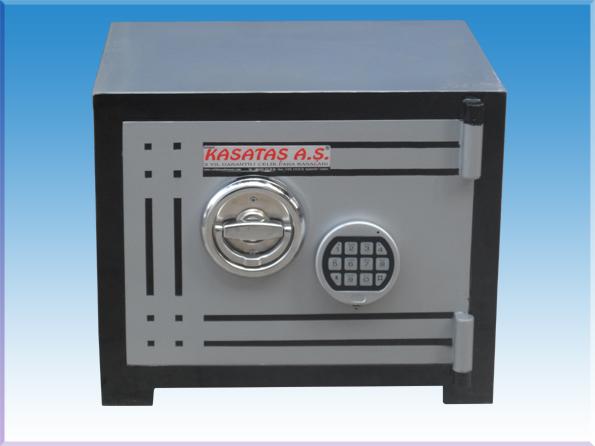 0001EGSMA OFİS TİPİ 1 ADET ELEKTRONİK ŞİFRELİ ANAHTARSIZ İÇERİSİNDE 1 ADET KİLİTLİ DOLAPLI ÇELİK PARA KASASINI 35*45*40CM 100KĞ ( 550€ )