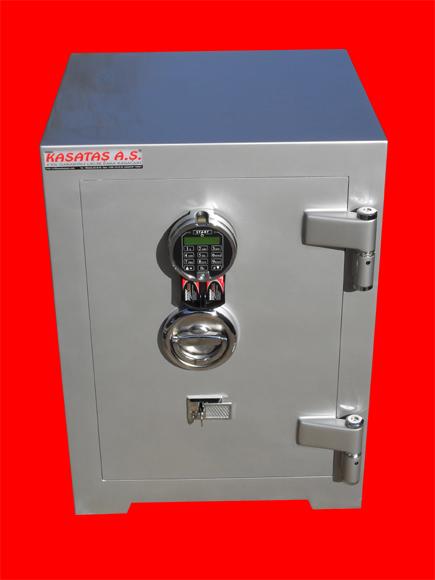 002BAPARMAK2ATMASE  OFİS TİPİ AMERİKAN LCD EKRANLI BİOMETRİK PARMAK DAMAR HARİTASI TARAYANİ YÜKSEK GÜVENLİKLİ ÇELİK PARA KASASI 55*50*45CM 200KĞ ( 1100€ )