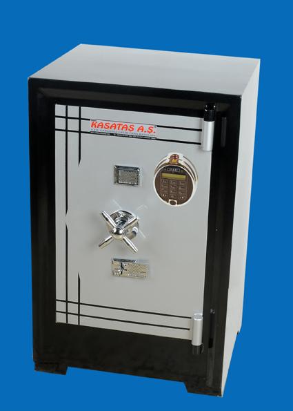 004APARMAK2ATMASE OFİS TİPİ AMERİKAN LCD EKRANLI PARMAK İZLİ ELEKTRONİK ŞİFRELİ ÇELİK PARA KASASI 70*50*45CM 250KĞ ( 1899€ )