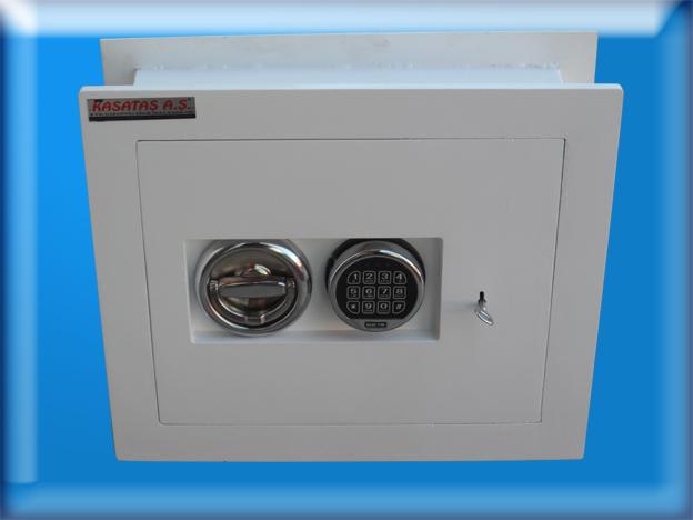 080ZEAK İSTANBUL TİPİ TANK ZIRHLI ELEKTRONİK ŞİFRELİ  ANKASTRE DUVAR KASASI 80*60*14CM 50KĞ ( 799€ )