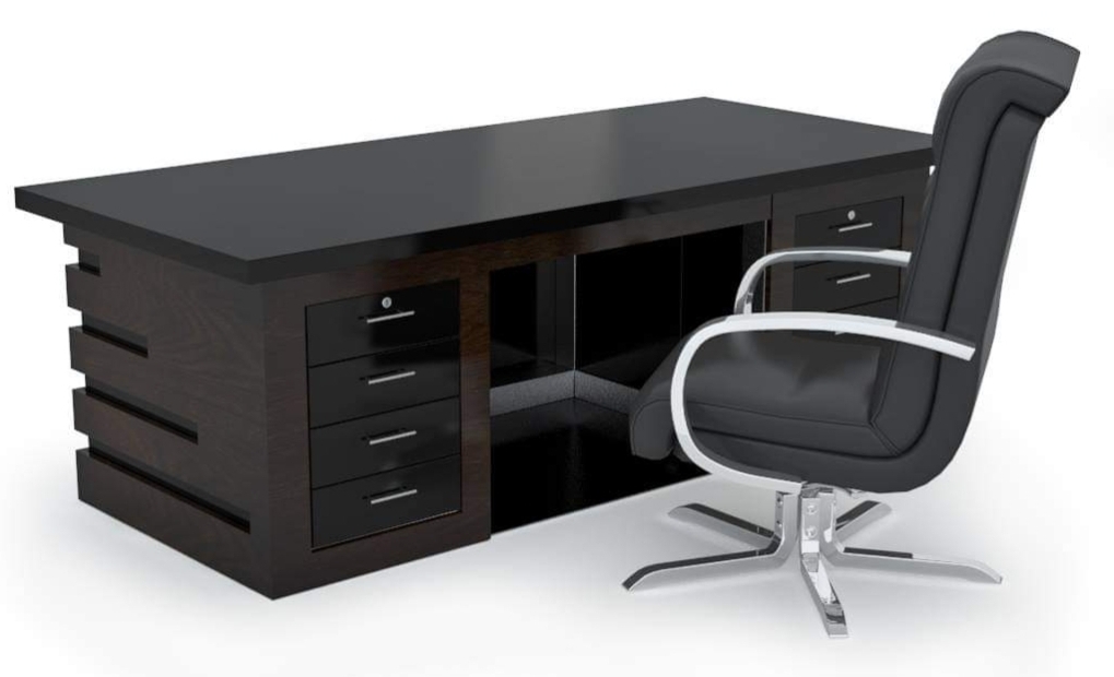 OFİS İÇİN 8 AYAKLI 2 YANDA 4 ER ÇEKMCELİ 1 Cİ SINIF MAKAM ODASI DEPREM MASASI 70*100*180CM  ( 3.999€ )