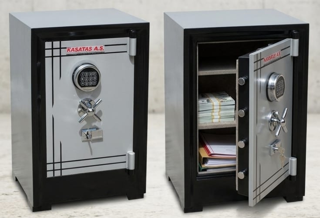 004BİTCOİN OFİS TİPİ  YÜKSEK GÜVENLİKLİ ZIRHLI ÇELİK PARA KASASI 70*43*40CM 200KĞ ( 799€ )+KDV ADRESE TESLİM